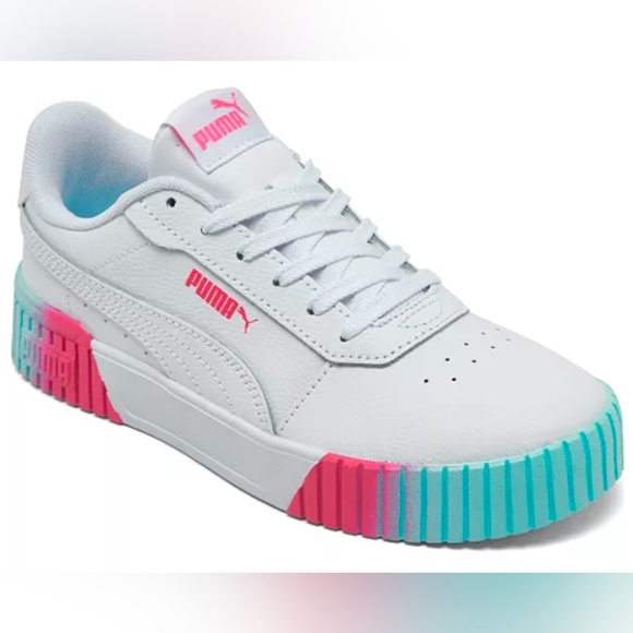 Puma Carina 2.0 Women’s Wide-Width Sneakers Size 7.5 NWOT MSRP $75 - Picture 1 of 8